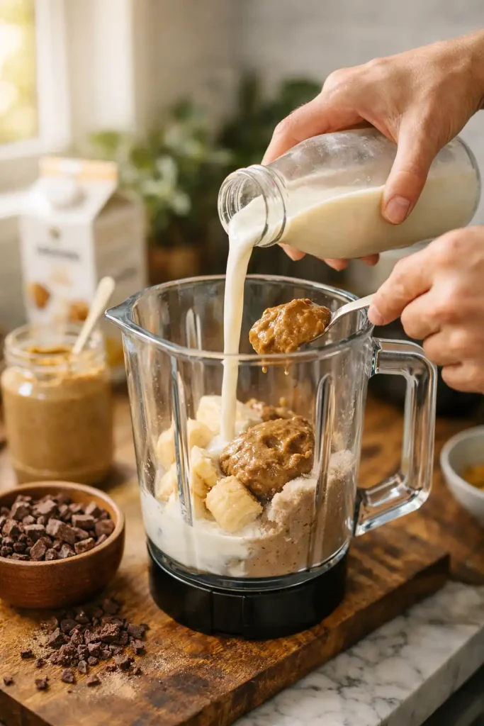 Cacao Almond Butter Smoothie Bowl
